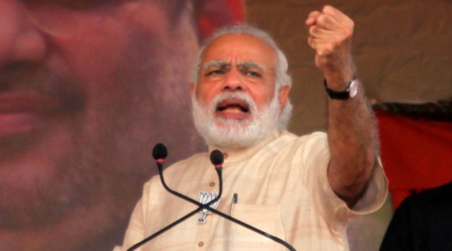 मेरी सरकार ने कांग्रेस मुक्त भारत की जिम्मेदारी उठाई : नरेंद्र मोदी