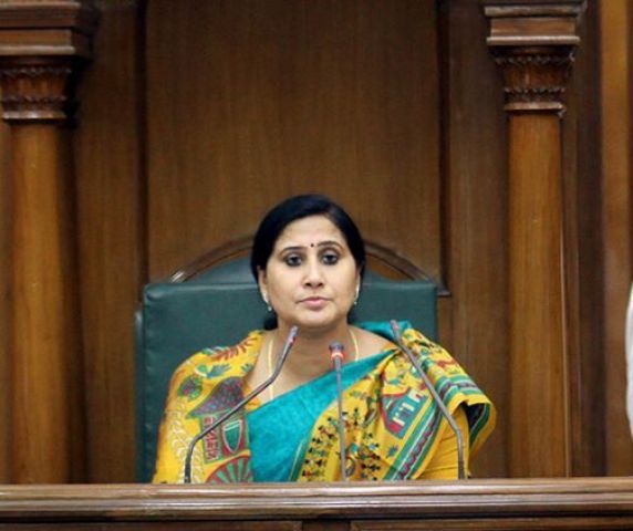 दिल्ली विधानसभा की डिप्टी स्पीकर बंदना कुमारी ने दिया इस्तीफा