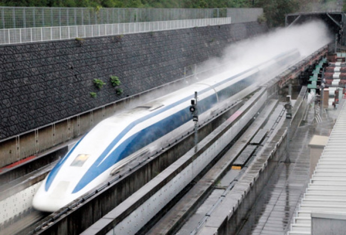जापान में 603 किमी प्रति घंटे की रफ्तार से दौड़ी रेलगाड़ी