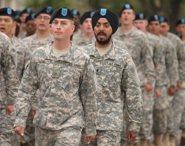 अमेरिकी सिख सैनिक सेना में रख सकेंगे दाढ़ी व पहन सकेंगे पगड़ी
