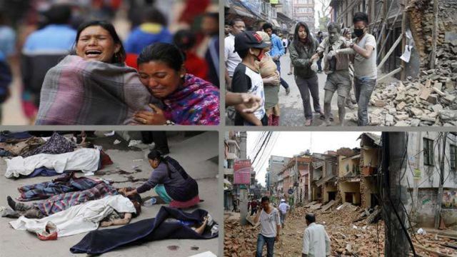 नेपाल में भूकंप से अब तक 6841 मौतें