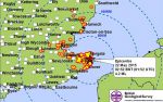 ब्रिटेन के कुछ हिस्सों में महसूस हुए 4.2 तीव्रता के भूकंप के झटके