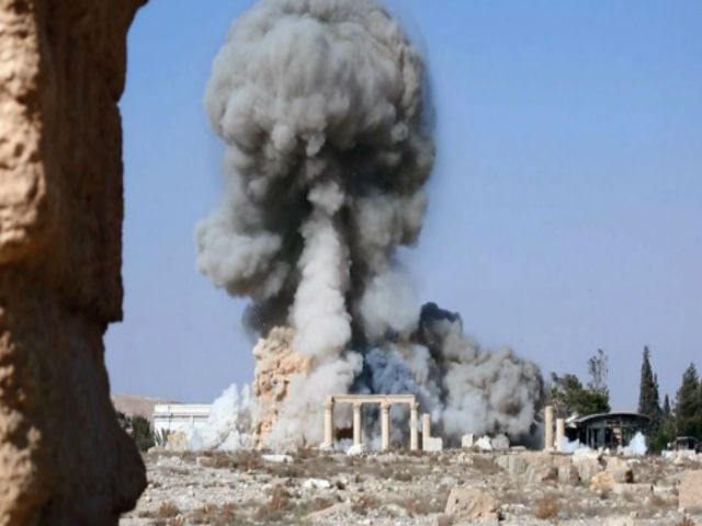 पल्माइरा में ISIS ने उड़ाया एक और मंदिर