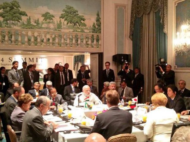 G-4 मीटिंग में मोदी ने कहा- आज आतंकवाद सबसे बड़ा खतरा