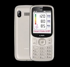 Lava Pulse feature phone with Heartbeat & Blood Pressure Sensor launched