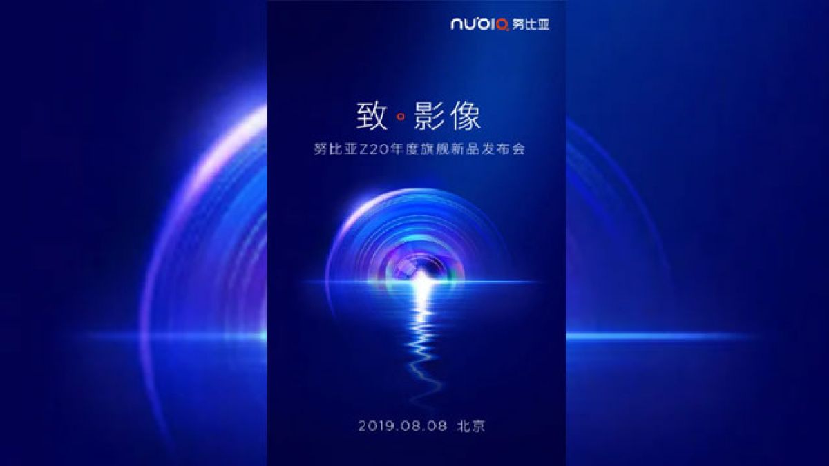Nubia Z20 to launch on August 8 with the SD855 chipset processor