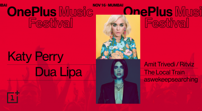 OnePlus Music Festival : कैटी पेरी, दुआ लिपा होंगी खास आकर्षण, प्रति व्यक्ति इतने पैसे होंगे खर्च