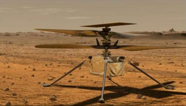 NASA's Ingenuity helicopter breaks records by flying 46 feet above Mars