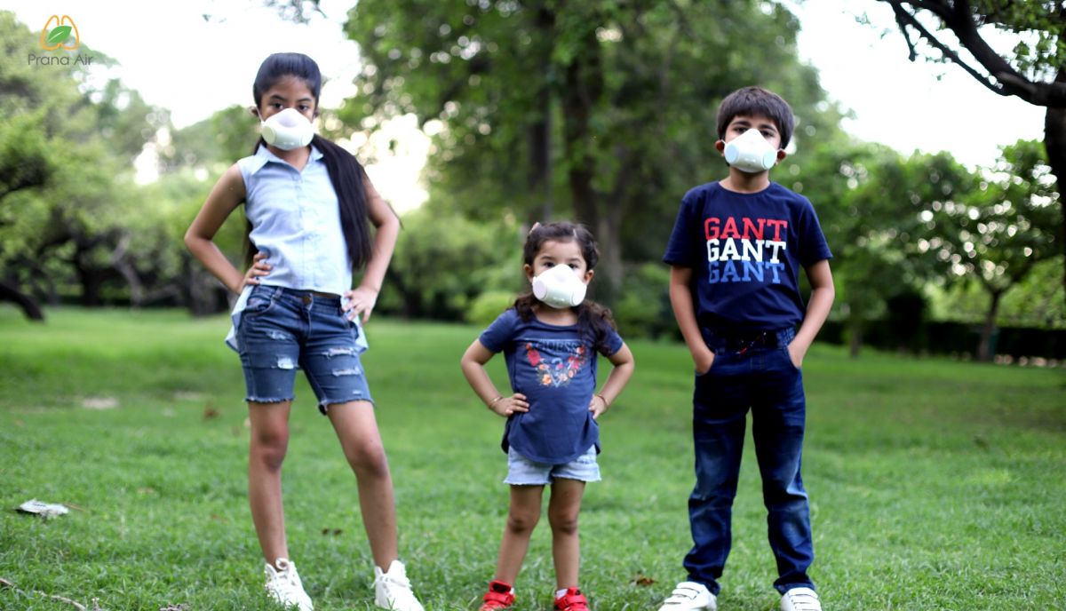 Prana Air Launches Junior Anti-Pollution Mask exclusively for children