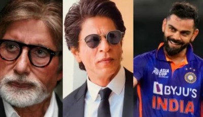 From CM Yogi to Shahrukh-Kohli, these famous stars got a big shock at midnight
