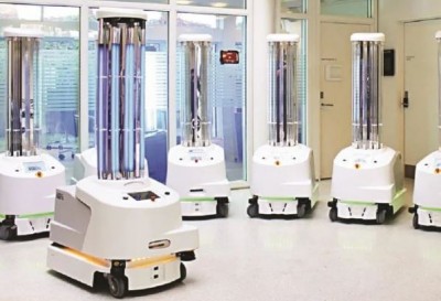 Robots will help treating coronavirus infected people