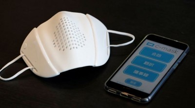 This smart mask that can translate into eight languages