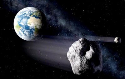 10 दिन पहले NASA ने अलर्ट किया था के आज 110 फुट बड़ा एस्ट्रोइड आज पृथ्वी से टकराने वाला है