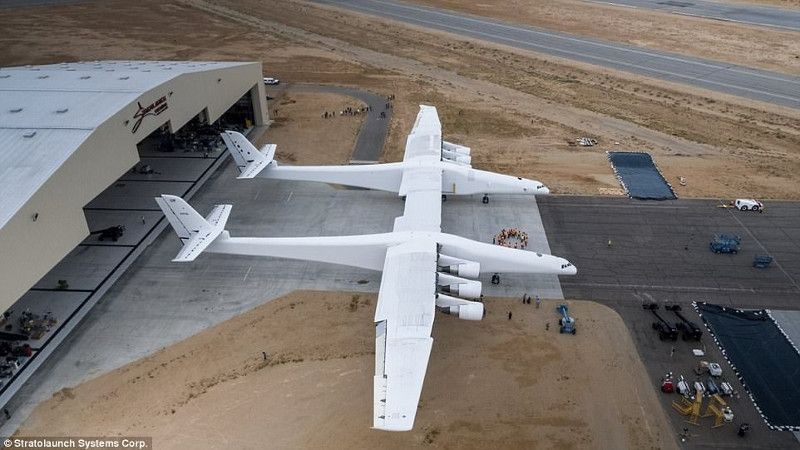 World's Biggest Aircraft, Has Wings Larger Than The Football Field