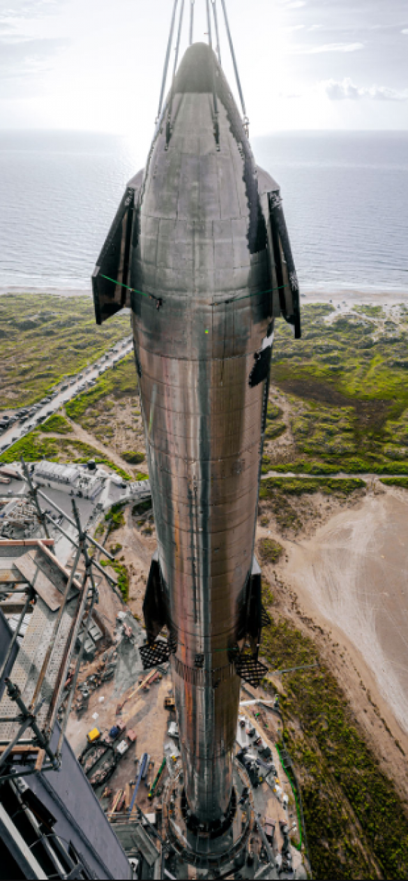 Next week SpaceX's Starship rocket might conduct its initial orbital test flight