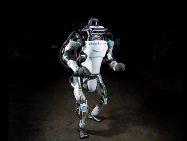 Robot Atlas's new abilities and acrobatic manoeuvres are displayed by Boston Dynamics