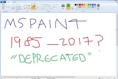 Microsoft says Goodbye to MS Paint After 32 Years