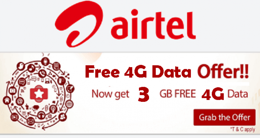 Airtel has a New Plan for its Users: 3GB per day with Unlimited calling
