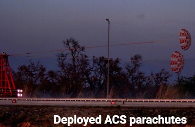Using the Gaganyaan's Rail Track Rocket Sled ISRO tested its parachute deployment