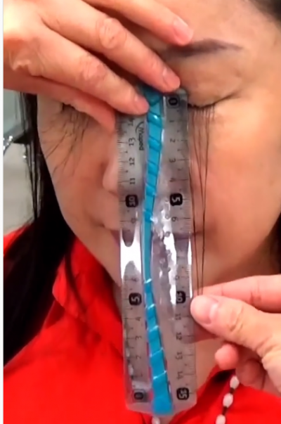 This woman has Guinness world record for longest eyelash