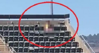 Couple started having s*x amidst live match, everyone shocked to see