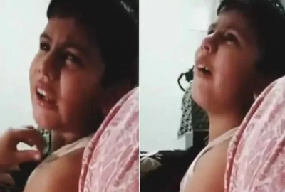Video : पकिस्तान की कायराना हरकत के बाद रोते हुए बच्चे ने गुस्से में कहा- 'मैं लूंगा बदला'