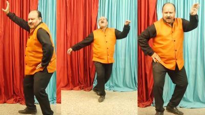 VIDEO: ' Dabboo Uncle ' has a blastful comeback, after Govinda's song now thunder on Amitabh's song