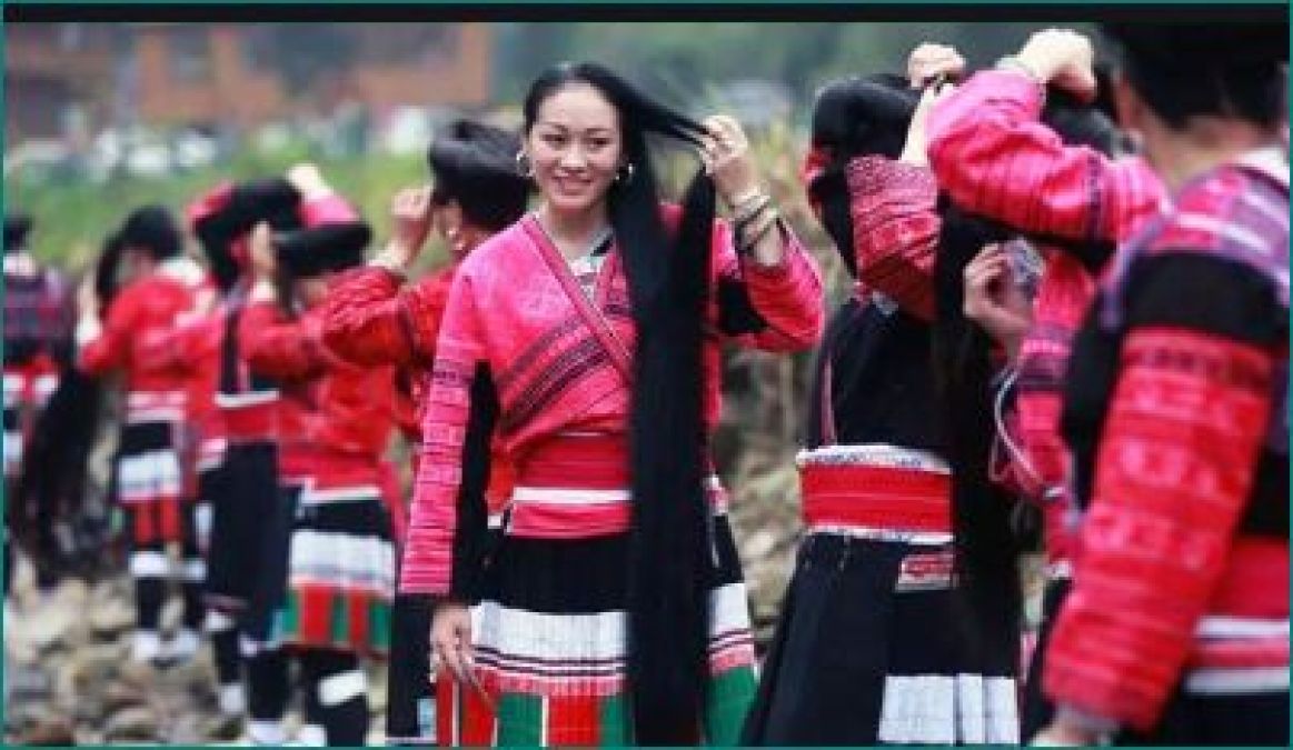 Huangluo Yao Village in China has women with the world longest hair |  NewsTrack English 1