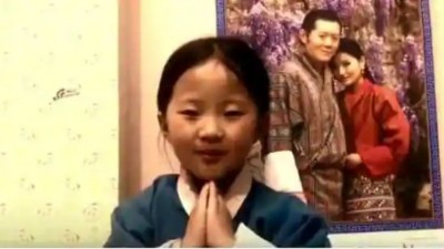 Bhutanese children are expressing gratitude to India, see this heart-winning video
