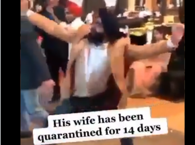 VIDEO: पत्नी हुई क्वारंटाइन तो ख़ुशी के मारे भांगड़ा करने लगे सरदार जी