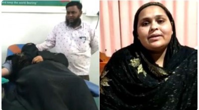 Example of unity: Muslim woman saved her life by giving blood.