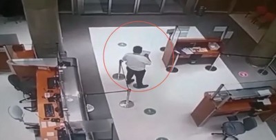 VIDEO: Ghost enters hospital, guard seen talking to Invisible Man