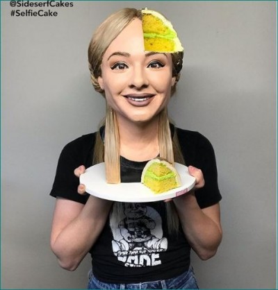 Video: This Selfie Cake Looks So Real That You Will Bite Your Fingers