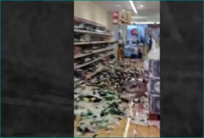UK woman smashes 500 liquor bottles in Supermarket worth Rs. 95 lakh