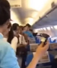 Watch: Woman opens plane's emergency gates for fresh air, what happened next made the video viral
