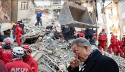 भूकंप की वजह से 10 फ़ीट नीचे खिसक गया तुर्की,  अब तक 8 हजार लोगों की मौत