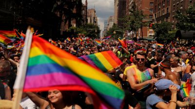 LGBT community shows solidarity in New York, mayor in city took part in parade