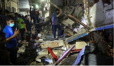ढाका में बम ब्लास्ट से ईमारत ढही, 7 की मौत, कई घायल