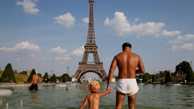 Scorching heat in France, Record broken in Europe
