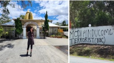 'हिन्दू कौम आतंकवादी..', ऑस्ट्रेलिया के एक और मंदिर में तोड़फोड़, खालिस्तानियों ने लिखे विवादित नारे