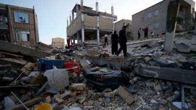ईरान में भूकंप के तेज झटके, जनजीवन हुआ तबाह