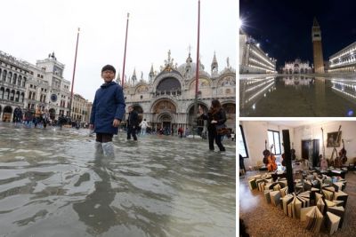 This beautiful city of Italy is on the verge of drowning, it has been raining continuously for three weeks