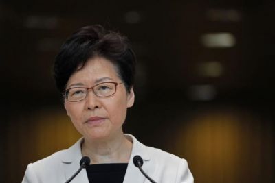 Hong Kong: Leader Carrie Lam gave a big statement, said:  