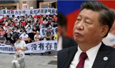 'शी जिनपिंग कुर्सी छोड़ों..', चीन में सरकार के खिलाफ उग्र हुआ प्रदर्शन, पत्रकार को पुलिस ने पीटा