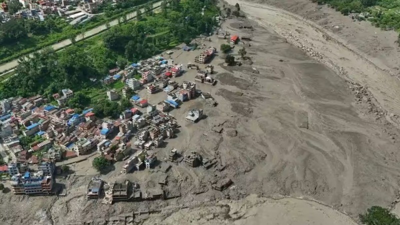 नेपाल के रसुवा में बाढ़ से भारी तबाही, 22 लोगों की मौत, 105 भारतीय नागरिक लापता