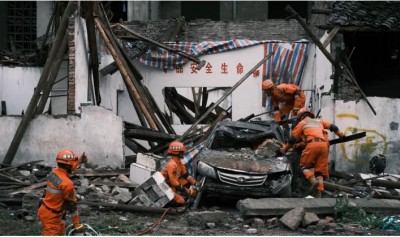 चीन में विनाशकारी भूकंप से मची तबाही, अब तक 111 लोगों की मौत, सैकड़ों घायल