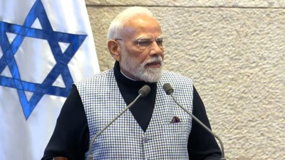इजरायली संसद नेसेट को संबोधित करने वाले पहले भारतीय प्रधानमंत्री बने नरेंद्र मोदी