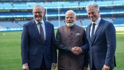 ऑस्ट्रेलिया दौरे के आखिरी दिन MCG पहुंचे प्रधानमंत्री नरेंद्र मोदी, युवा खिलाड़ियों से की मुलाकात