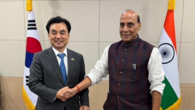 भारत और दक्षिण कोरिया ने डिफेंस और साइबर सिक्योरिटी को मजबूत करने के लिए मिलाया हाथ