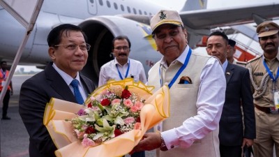 भारत-म्यांमार के ऐतिहासिक व सभ्यतागत संबंधों को मजबूत करने के लिए भारत पहुंचे राष्ट्रपति यू मिन आंग ह्लाइंग